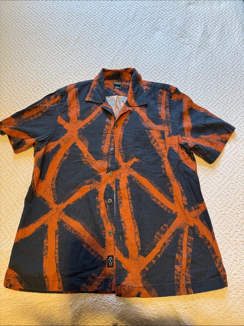 Todd Snyder Short Sleeve Button-Up Shirt